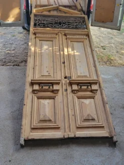 Double portes hausmanniennes