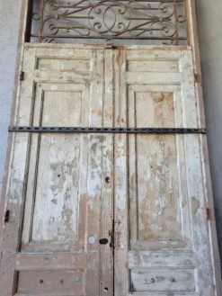 Double portes hausmanniennes