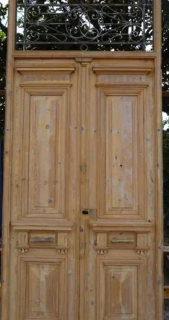 Double portes hausmanniennes