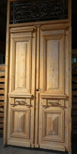 Double portes hausmanniennes