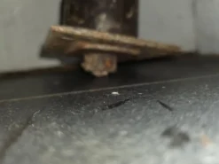 Départ d'escalier XIXè en fonte