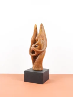 Dragoljub Milosevic - Sculpture vintage en plâtre 