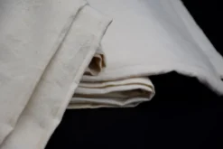 Drap ancien métis et lin XIXe