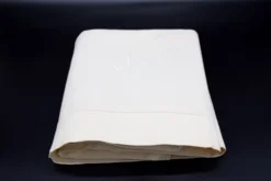 Drap ancien métis et lin XIXe
