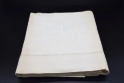 Drap ancien métis et lin XIXe