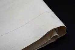 Drap ancien métis et lin XIXe