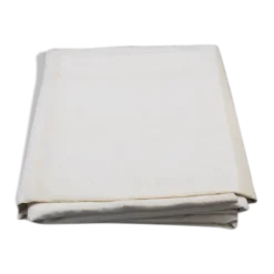 Drap ancien métis et lin XIXe