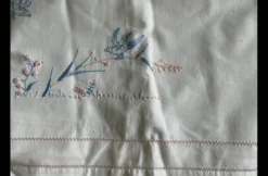 Drap brodé enfant 112 X 78 cm