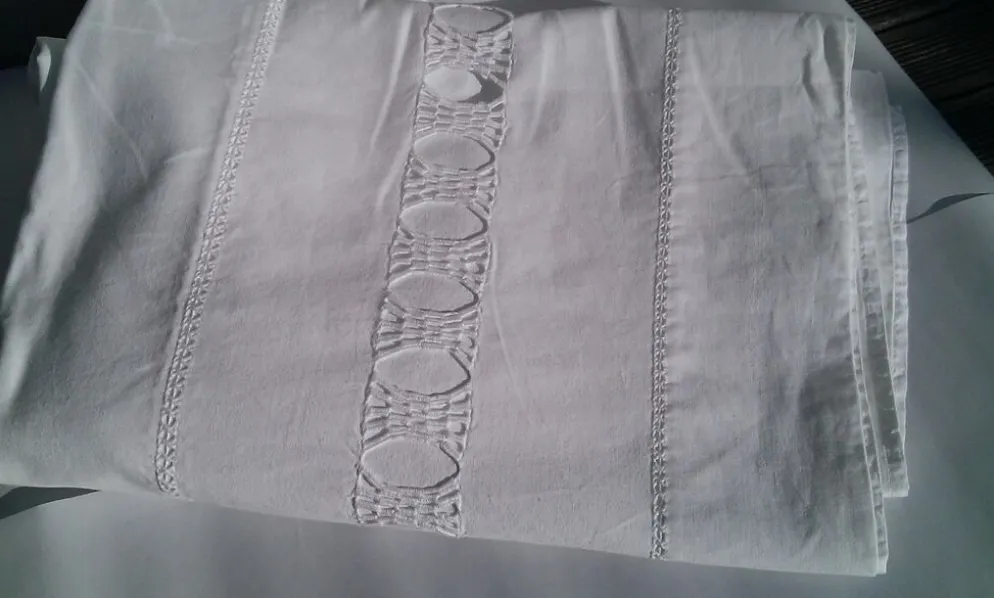 Drap coton deux places