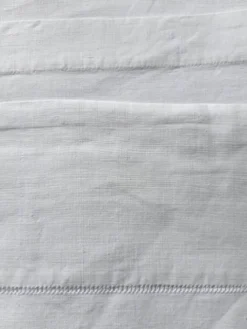 Drap de fil du 19ème monogrammé ML 2m60 large