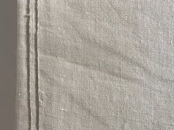 Drap de réserve en toile de lin brute 1920 à jours 2,40m