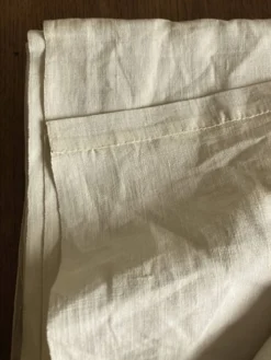 Drap de réserve 1960 en toile de lin brut 210x330