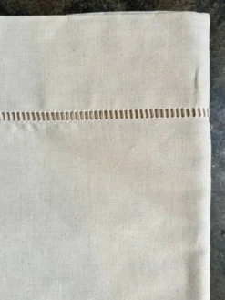 Drap Descamps en métis avec jour Venise n°1 et n°2 ☐ 220 x 310 cm