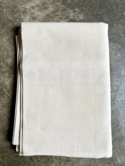 Drap en métis beige n°8 ☐ 220 x 310 cm