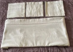 Drap plat + 3 taies d'oreiller métis