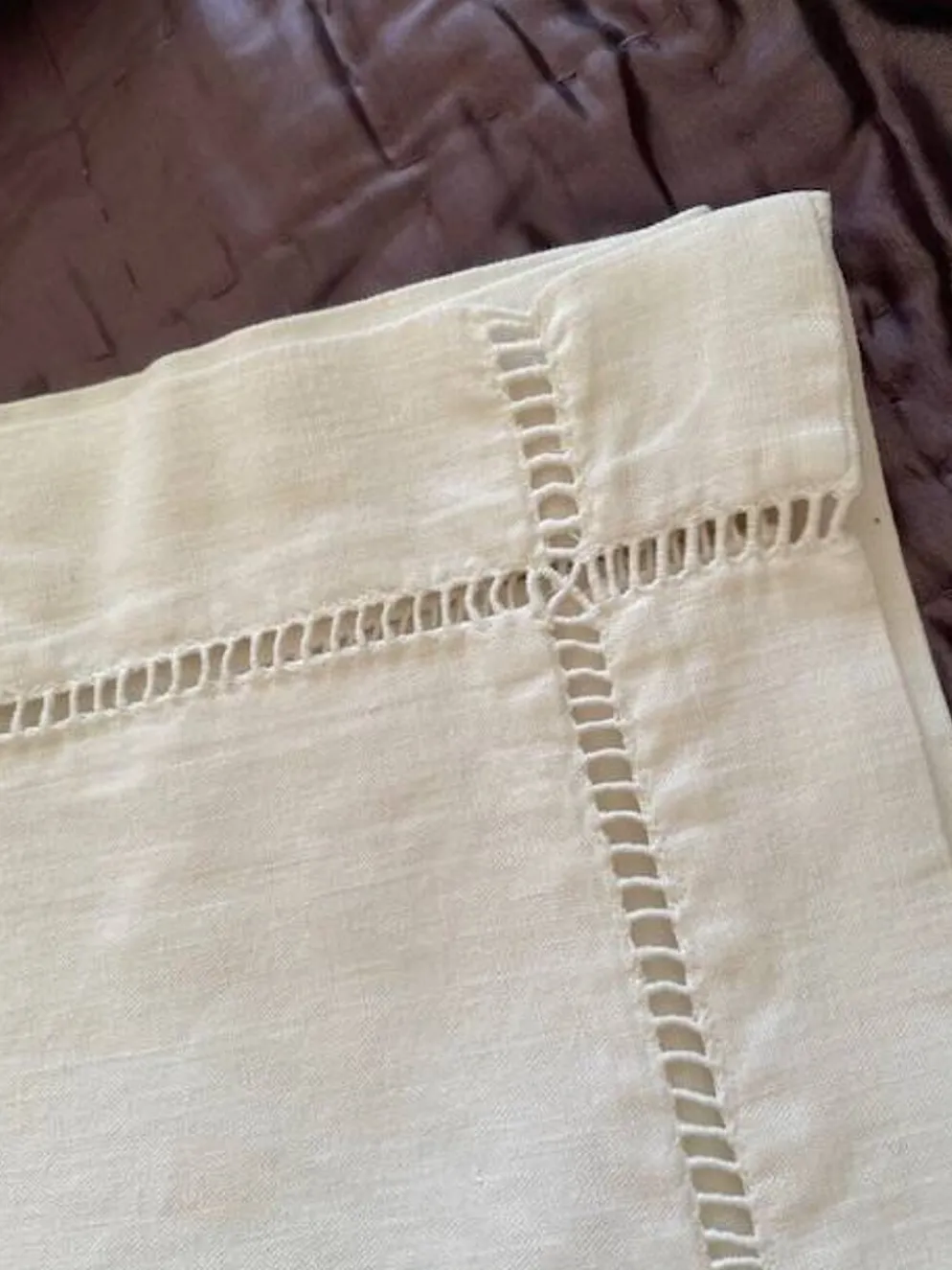 Drap plat + 3 taies d'oreiller métis