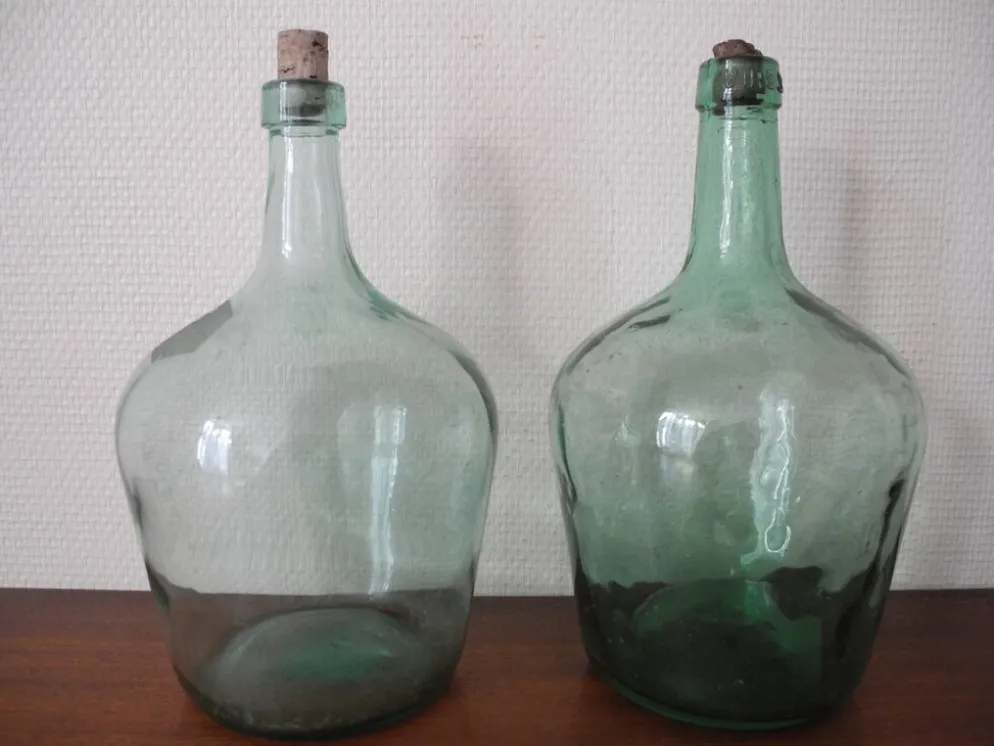Duo dames-jeannes bouteilles 2l viresa