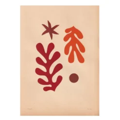 Duo de collages contemporains d'inspiration Matisse signés eawy