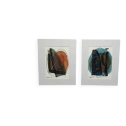 Duo de dessins original artiste côté Akoun