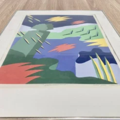 Duo de lithographies design scandinave 