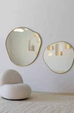 Duo de miroirs irréguliers Bossa Nova