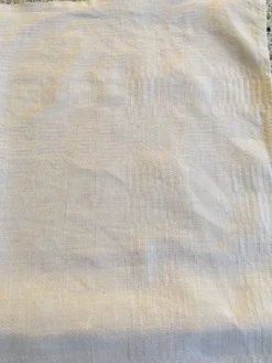 Duo de serviettes 57 x 63 damassé blanc