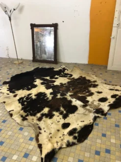 Eau de vache tapis grand format 200x225cm