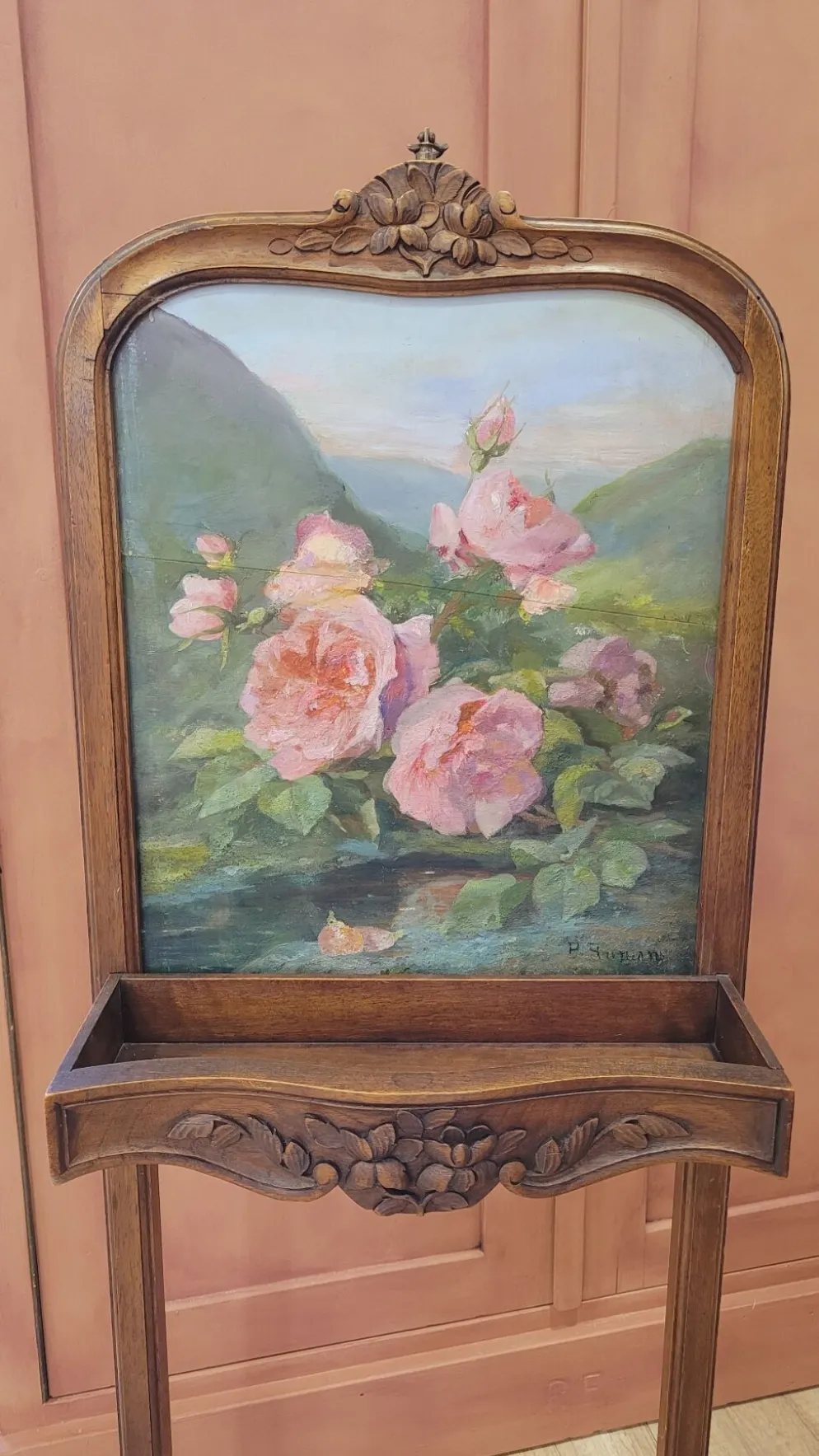 Ecran de cheminée