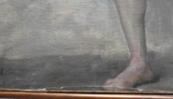 Edmond Suau (1871-1929) Une Académie, Huile Sur Toile Signée