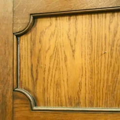 Eléments de boiserie en chêne mouluré Art Déco XX siècle