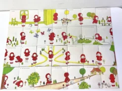 Emilie - domino puzzle vintage - 28 pieces