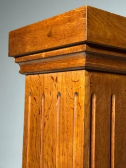 Ensemble de 2 colonnes en chêne massif