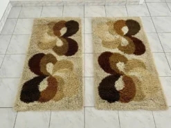 Ensemble de deux tapis Desso vintage