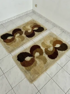 Ensemble de deux tapis Desso vintage
