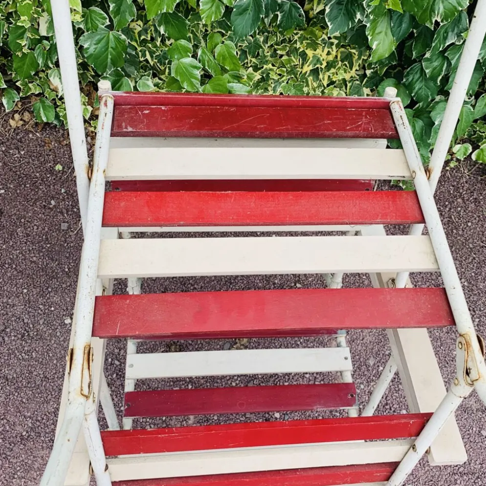 Ensemble de 3 fauteuils pliants de jardin