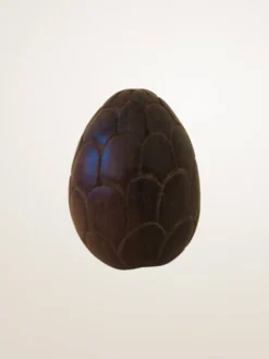Ensemble de fruits décoratifs en bois sculpté