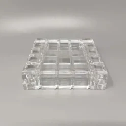 Ensemble de fumeurs en cristal éblouissant des années 1970 par Colle. Fabriqué en Italie.