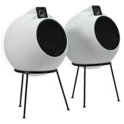 Ensemble de haut-parleurs BS 404 par Joseph Léon pour Elipson, France des années 1960.