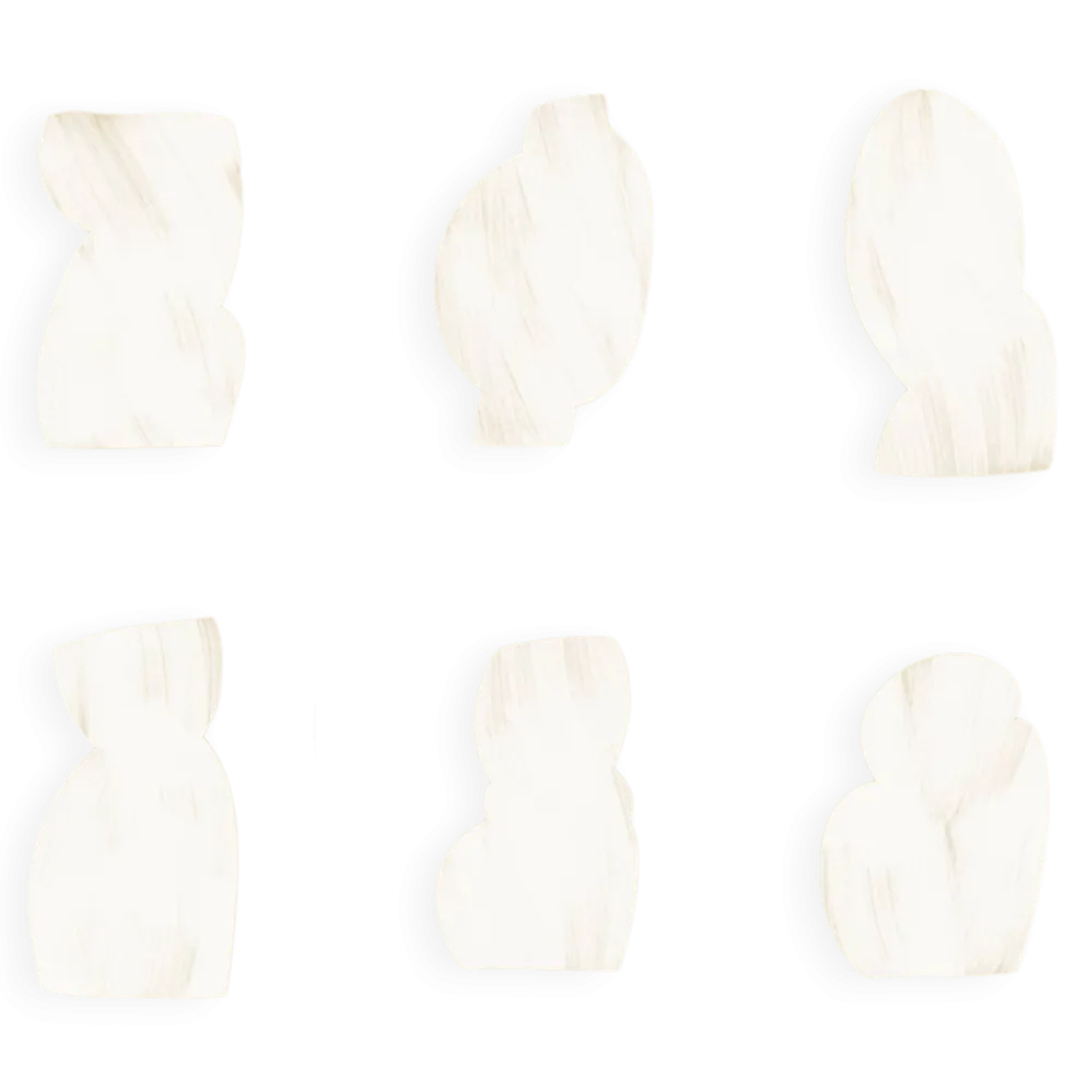 Ensemble de 6 impressions giclées abstraites, A4