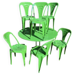 Ensemble de jardin table et chaises joseph Mathieu