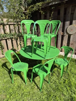 Ensemble de jardin table et chaises joseph Mathieu