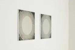 Ensemble de 2 miroirs postmodernes par Deknudt, années 1980 Belgique.