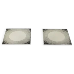 Ensemble de 2 miroirs postmodernes par Deknudt, années 1980 Belgique.