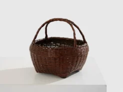 Ensemble de paniers Ikebana en bambou Maeda Chikubōsai periode Meiji