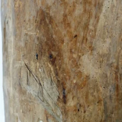 Ensemble de 2 pots en bois primitifs - fin du XIXe siècle