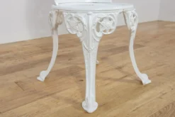 Ensemble de salle à manger de jardin en aluminium de style victorien, Royaume-Uni, années 1950