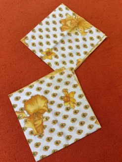 Ensemble de 2 Serviettes de table rétro