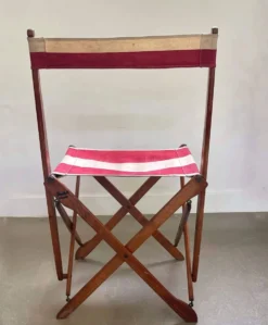 Ensemble de terrasse d'extérieur authentique français, 5 chaises et une table