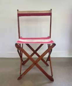 Ensemble de terrasse d'extérieur authentique français, 5 chaises et une table