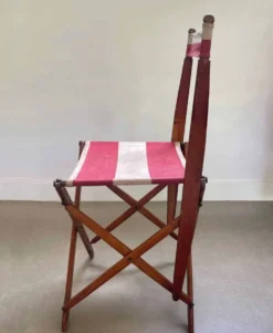 Ensemble de terrasse d'extérieur authentique français, 5 chaises et une table